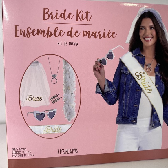 7 Piece Bridal Shower, Bachelorette Kit - Picture 3 of 4